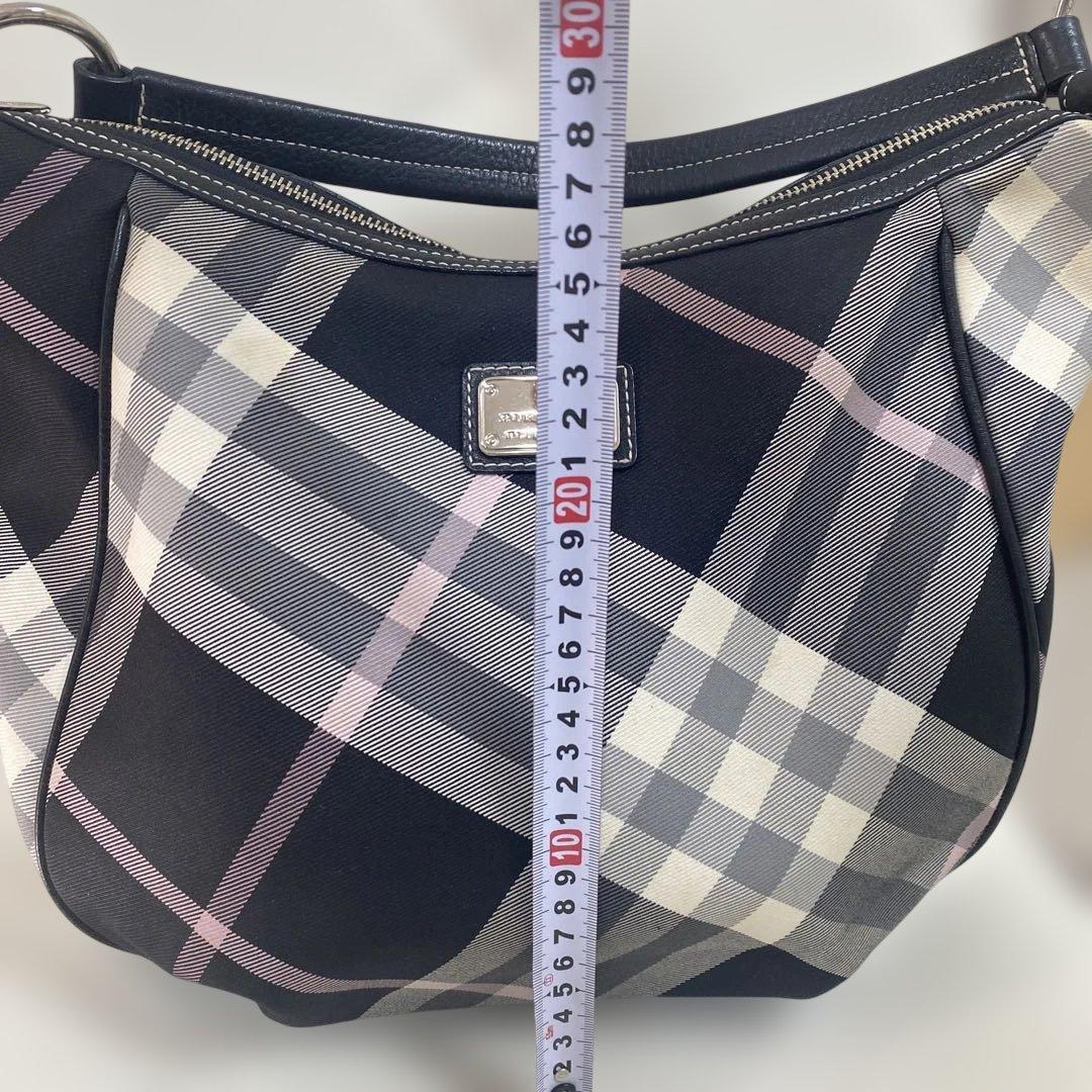 バーバリー ブルーレーベル　ワンショルダー　ノバチェック　2way ホースロゴ