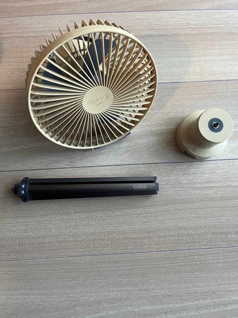 CARGO C.C. MULTIFAN サンドベージュ　マルチスピン　セット