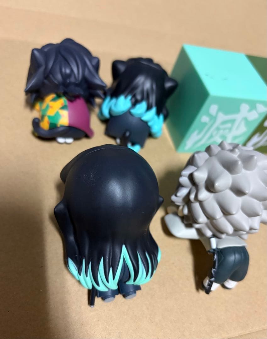 鬼滅の刃 ひっかけフィギュア おひるねこ 冨岡義勇 不死川実弥 時透無一郎