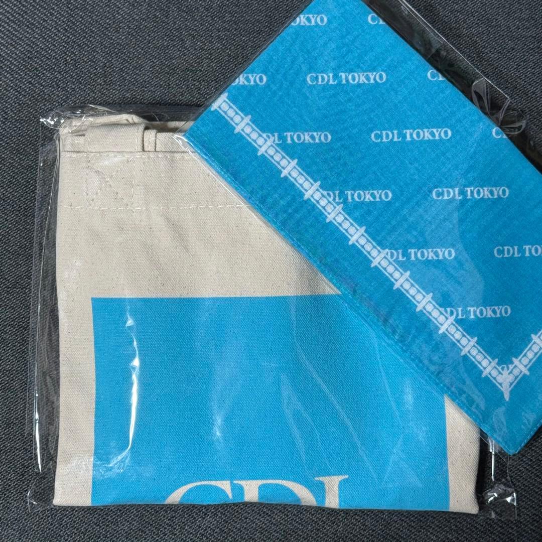 大阪限定】cdl tokyoトートバッグ バンダナ ノベルティー2点 限定品
