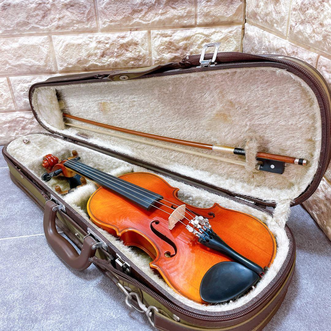 suzuki スズキ　no.200 バイオリン　1/8 ケース　弓付き