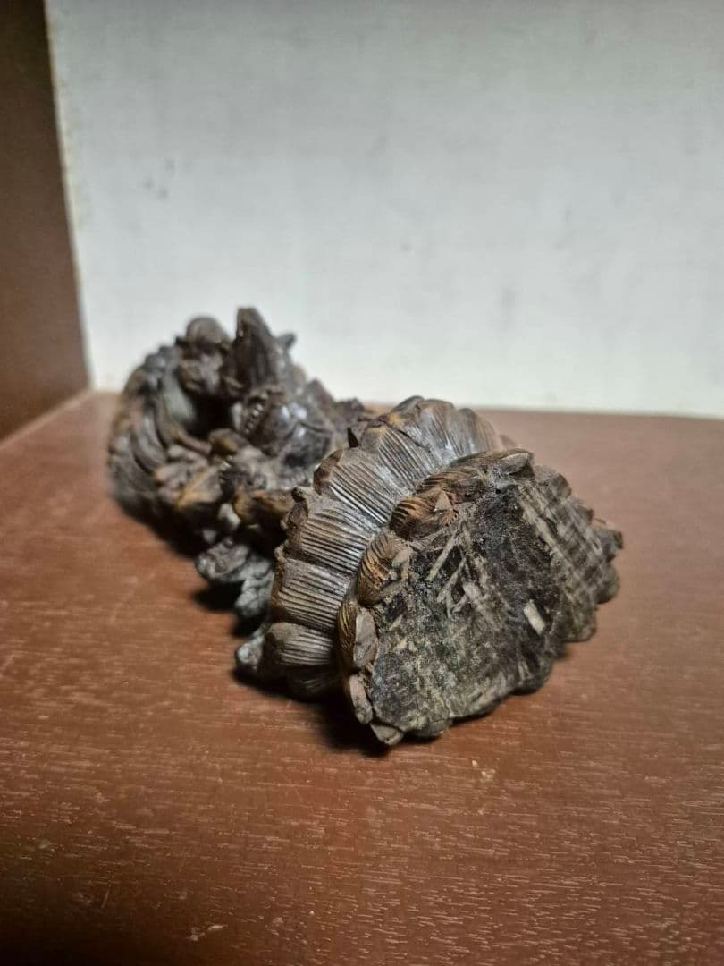 ヴィシュヌ神 ビシュヌ ガルーダ 木彫 彫刻 仏教美術 ネパール美術