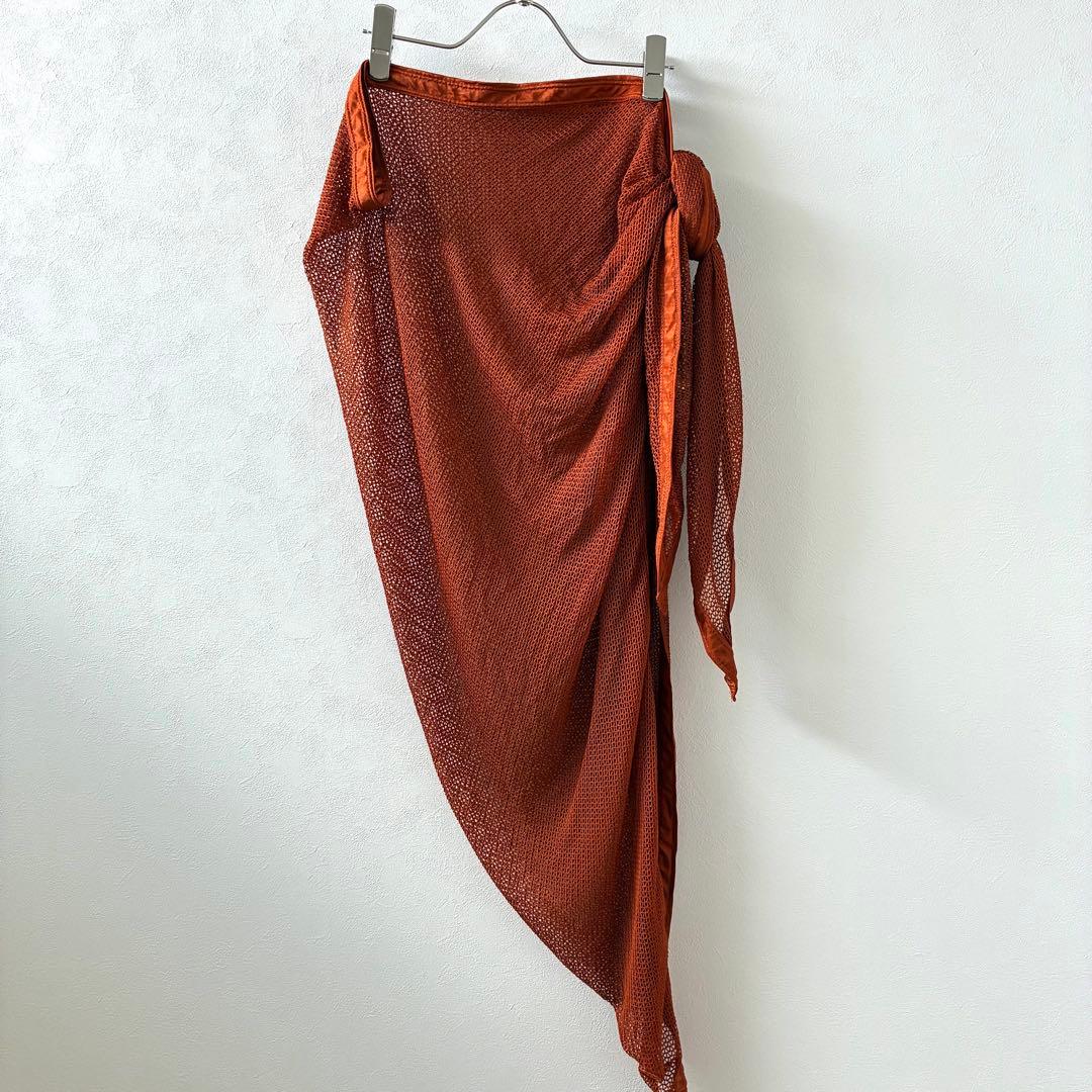 【2点セット】Gideon Oberson カーディガン パレオ ざっくり編み