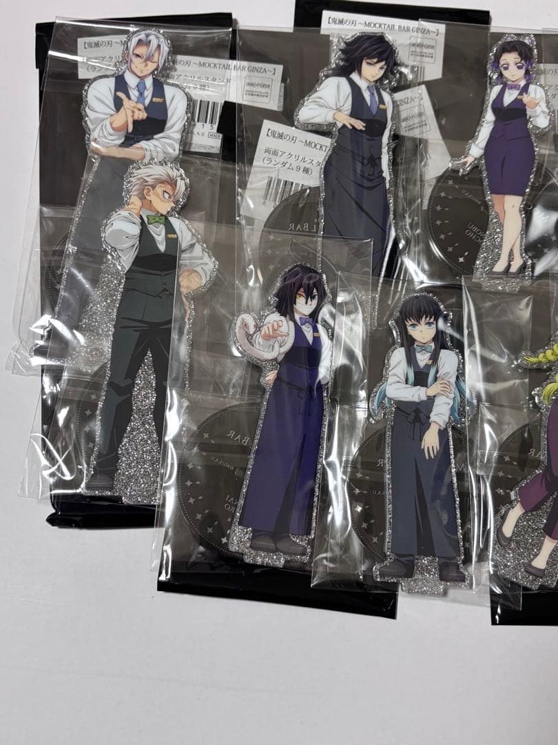 鬼滅の刃　柱全員　モクテルバー 両面アクリルスタンド コンプリート