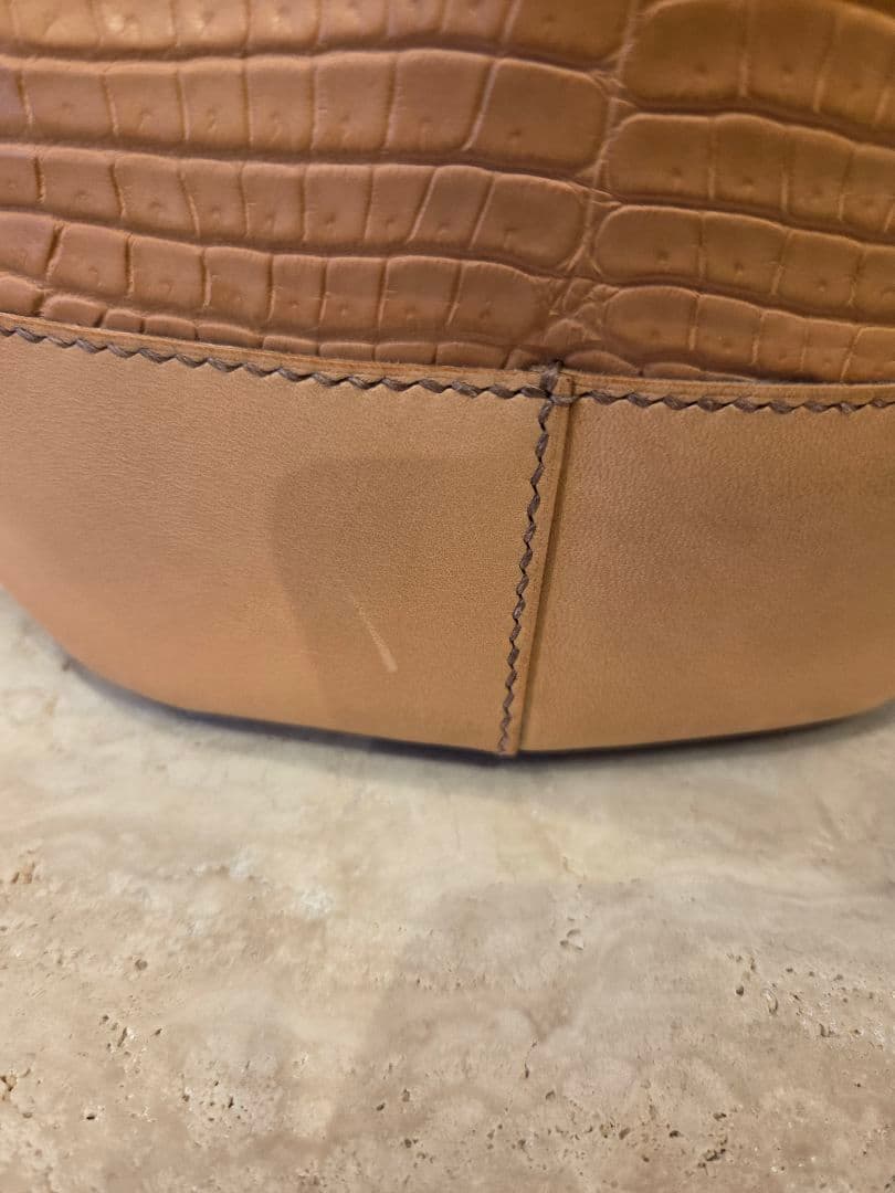 バッグ accalmie GOELAND Crocodile Calf