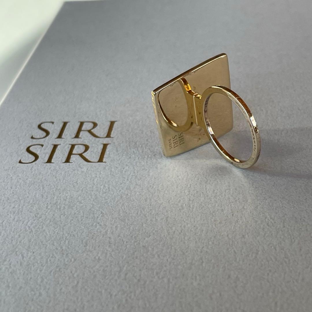 f*i様 SIRI SIRI リング 螺鈿 Sサイズ (10号程度)