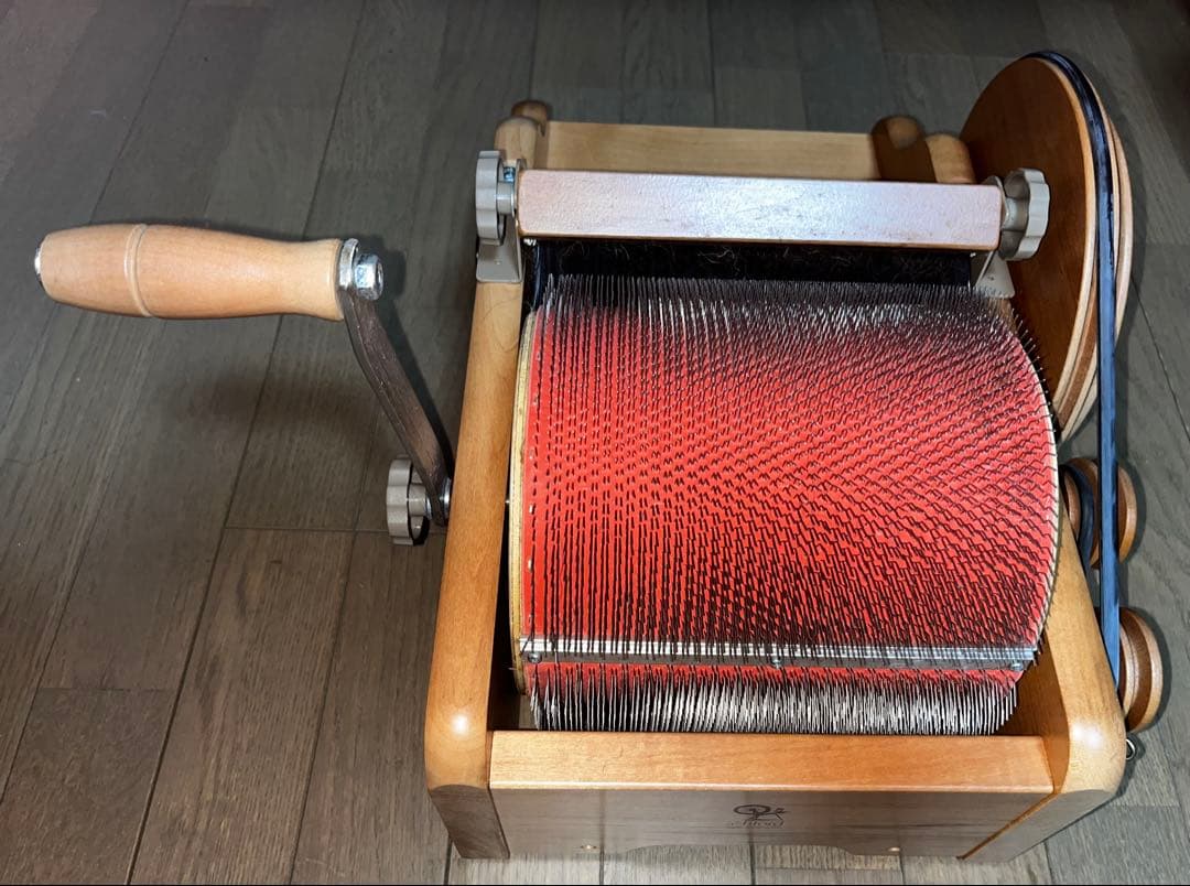 の*ん様 美品　アシュフォードドラムカーダー　72ポイント