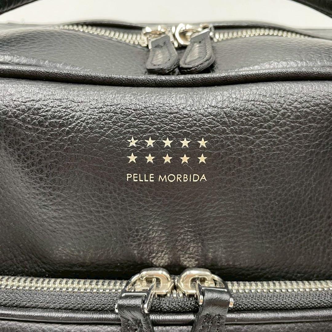 【未使用タグ付き】 PELLE MORBIDA 葉加瀬太郎 2way ブラック