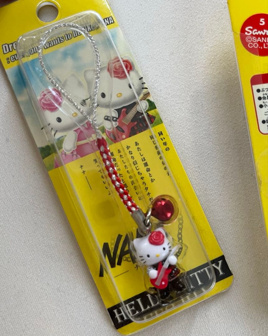 激レア★希少★NANA × ハローキティ★ストラップ★根付け★漫画NANA