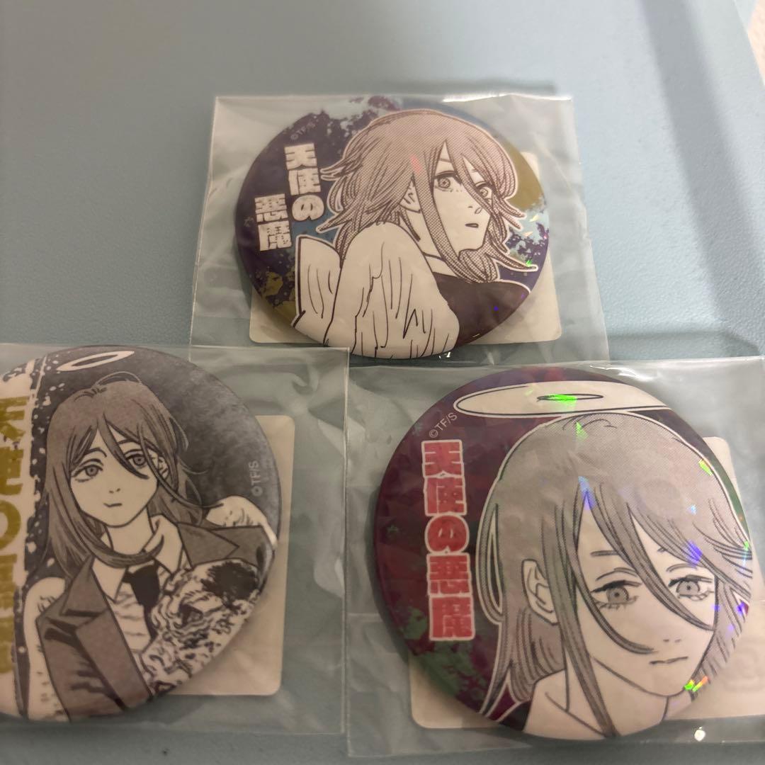 チェンソーマン オールスター缶バッジ 天使の悪魔 3種類セット - メルカリ