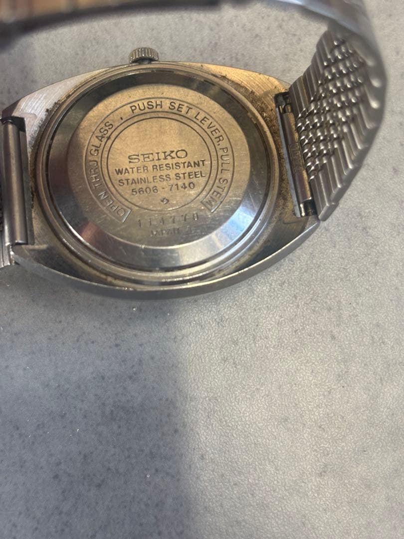 【稼働】SEIKO KS HI-BEAT 自動巻き時計　訳アリ品