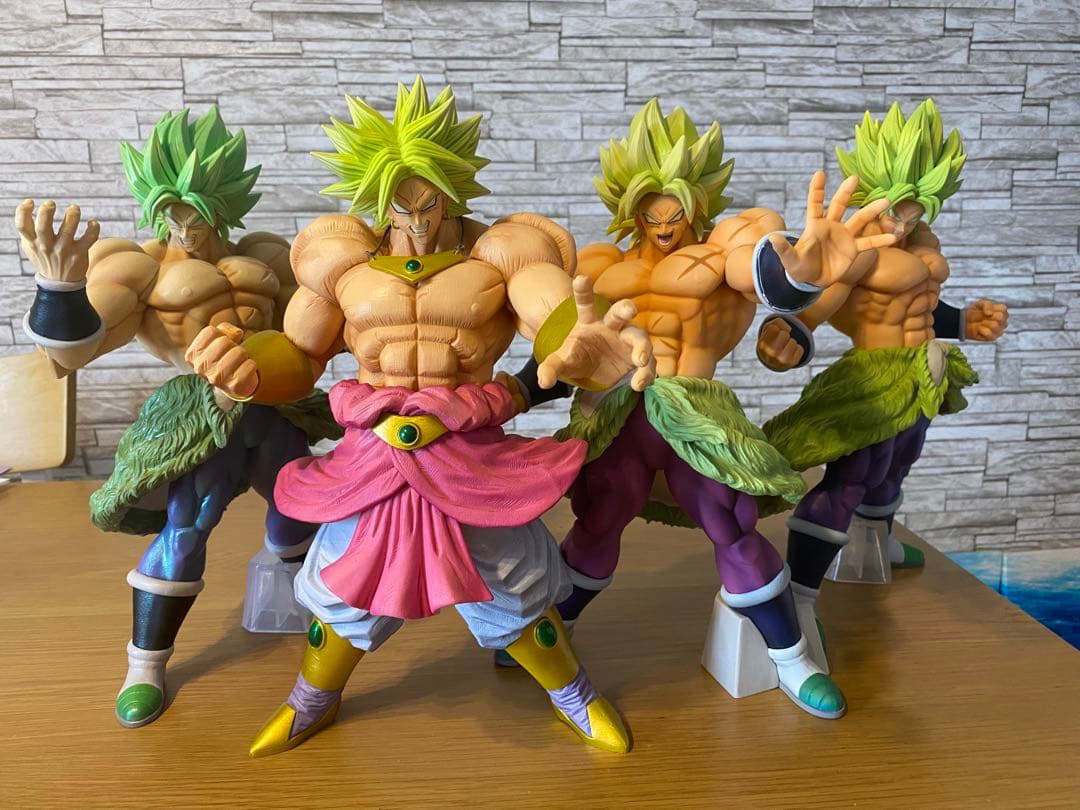 ドラゴンボール 一番くじ ブロリーフィギュア4種セット 一番くじ