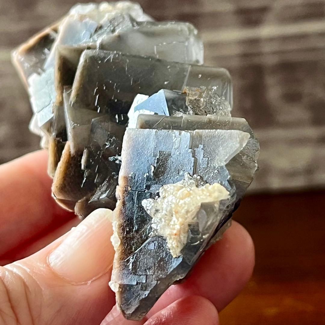 美品 フローライト グレー 半透明 561.25ct 一点物 蛍石 原石 鑑賞石