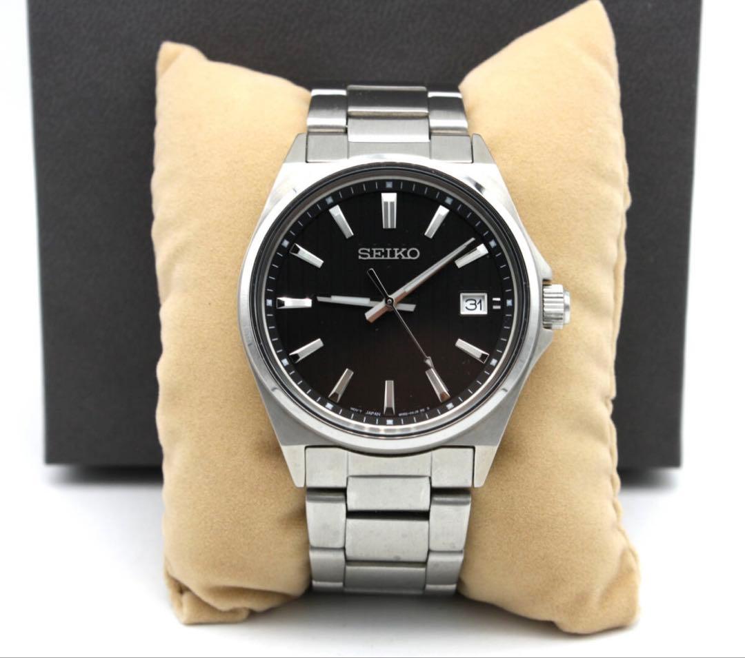 定価2.4万 極美品 SEIKO セイコー Sシリーズ 腕時計 シルバー