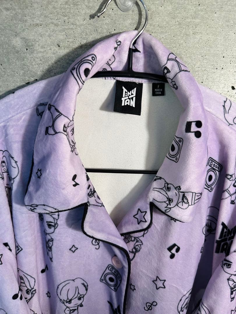 BTS TinyTAN パジャマ　セットアップ　タイニータン