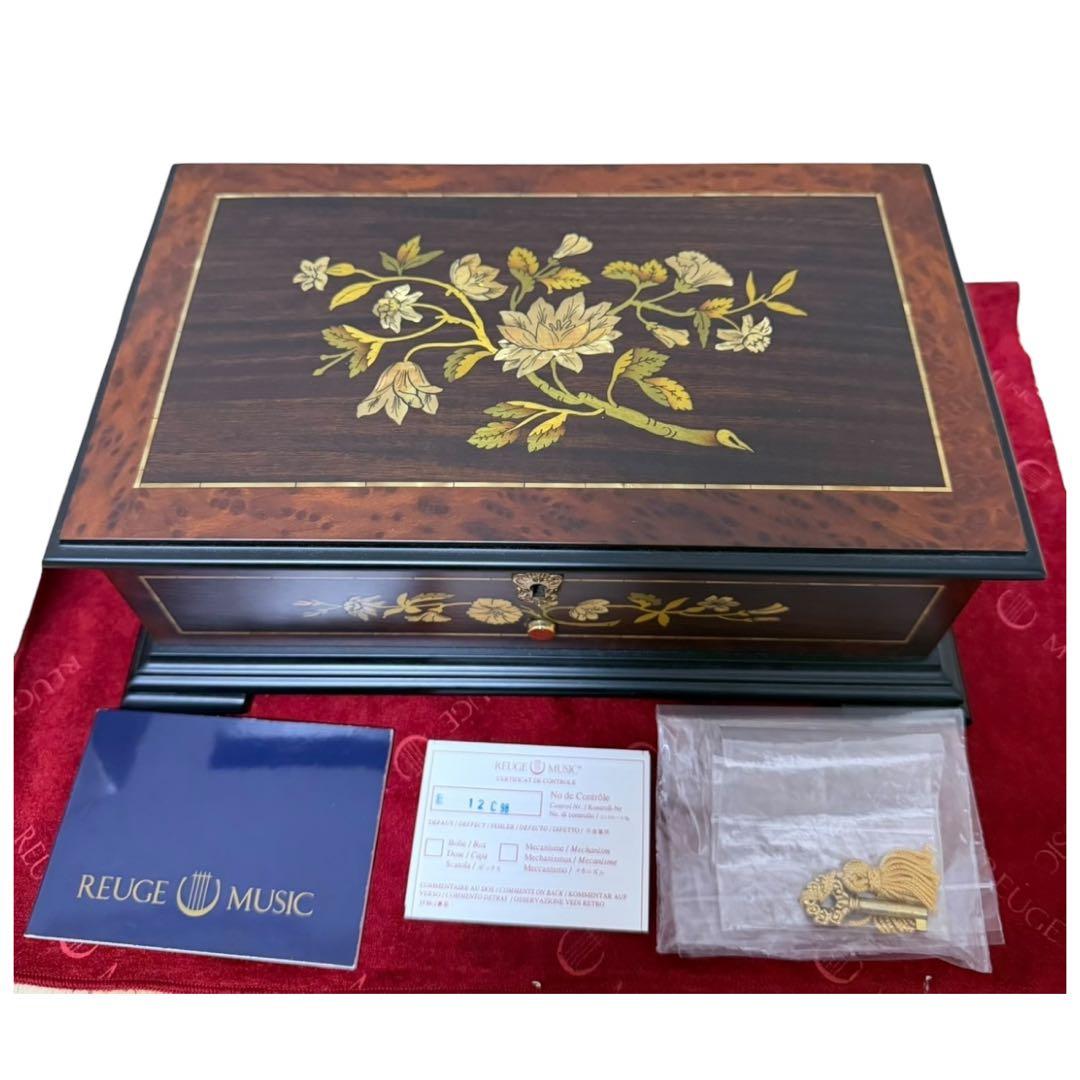 美品 REUGE MUSIC オルゴール 72弁 Canon(3teile)