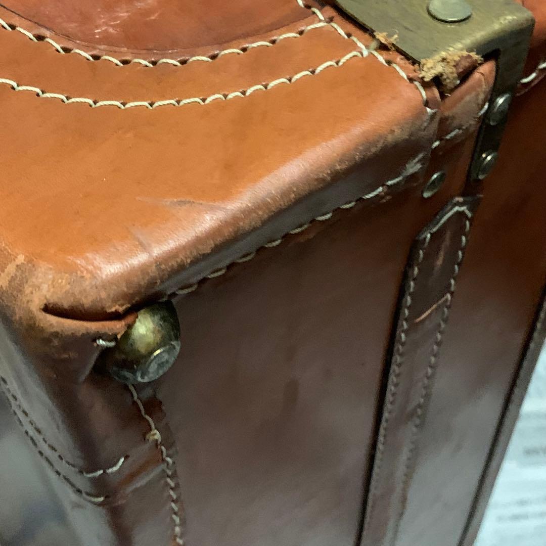 レザートランクケース アンティーク CHENEY チーニー