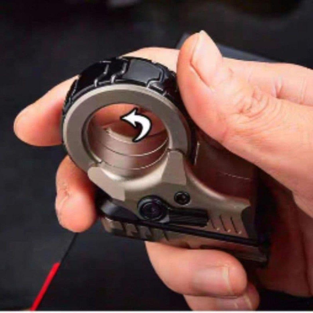 【新品】フィジェットトイ　ガンタイプ　ブラック　スライダー　EDC