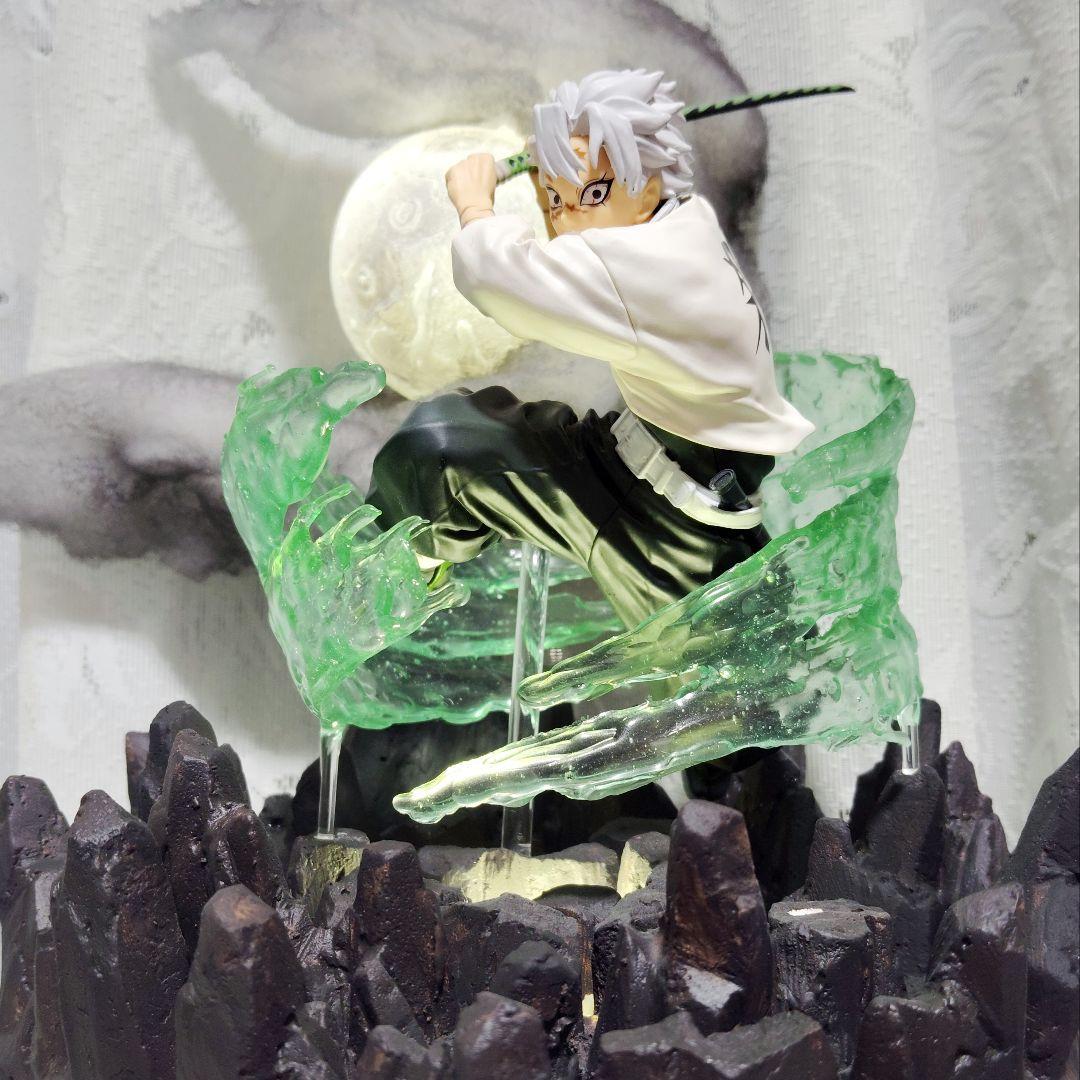 不死川実弥　vibration stars　フィギュア　エフェクト　台座セット