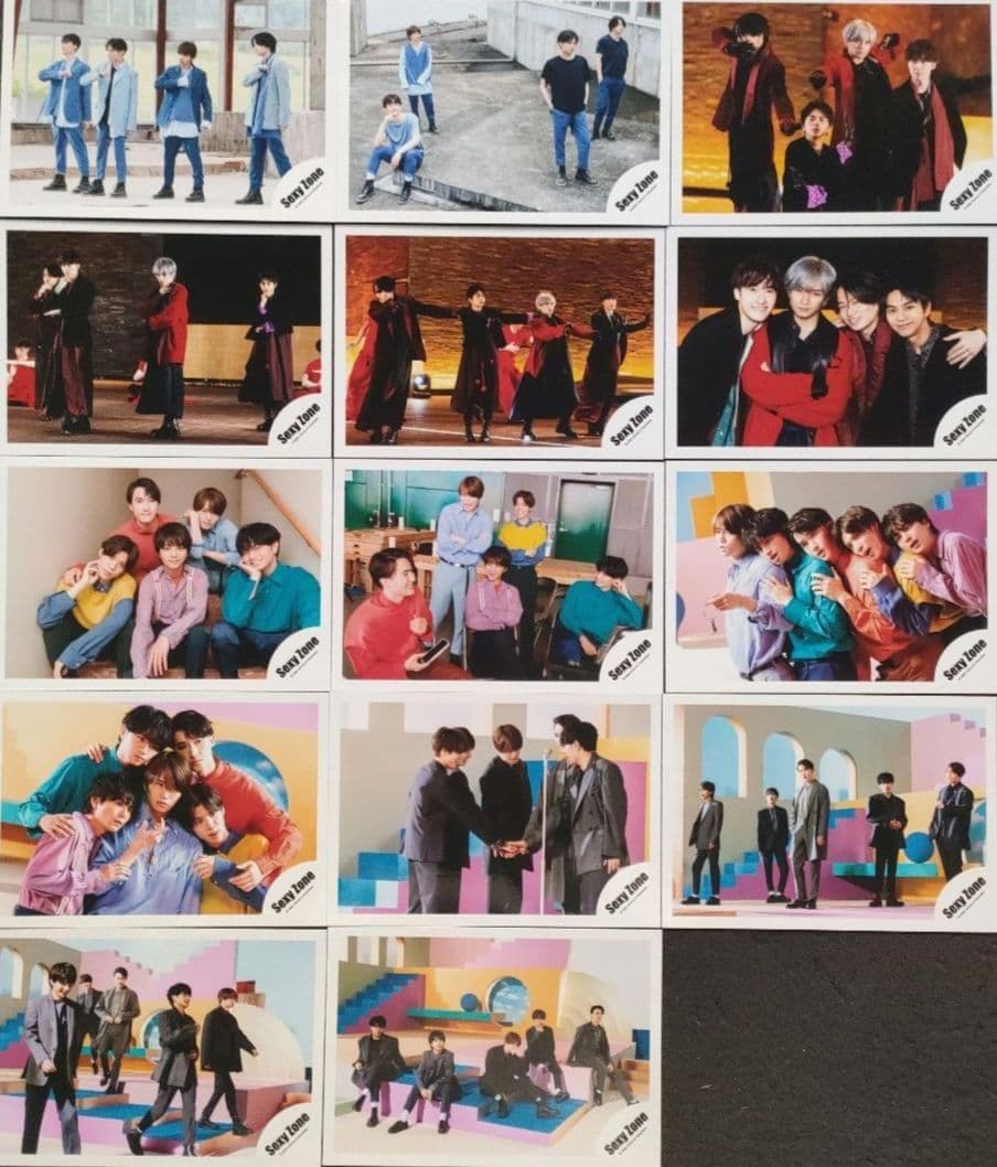 Sexy Zone セクゾ 公式写真 集合 ① デビュー～2024