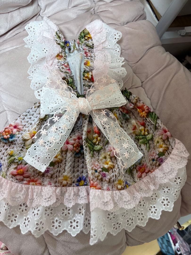 犬服 あったかボアアラン柄タンクトップ ハンドメイド ☆オーダーページ☆