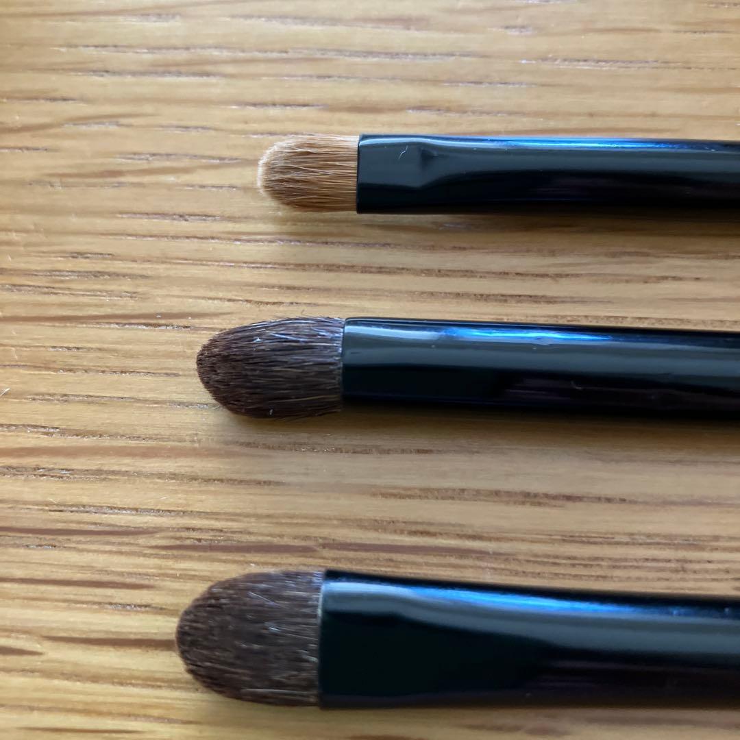 SUQUUアイシャドウブラシ 3本セット