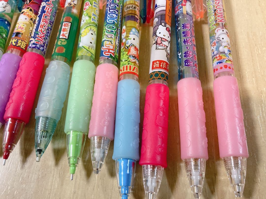 ハローキティ ご当地キティー シャープペンシル 15本セット ハロー