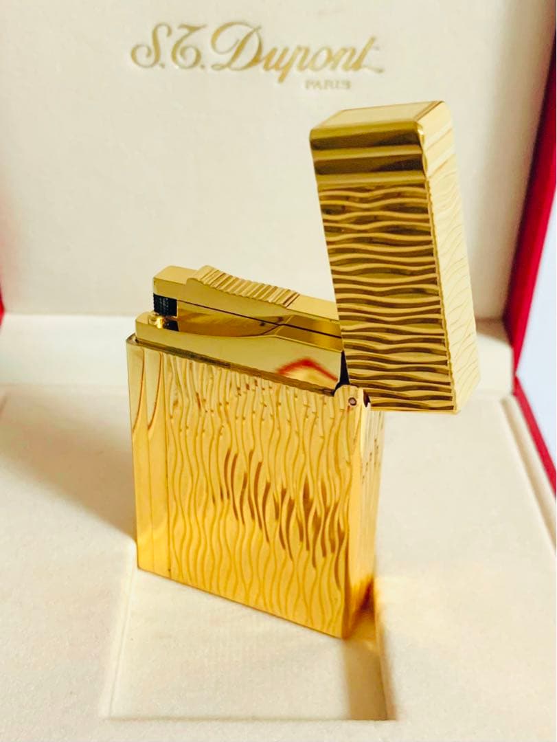 【快音】S.T.Dupont デュポン ガスライター ギャッツビー 18201