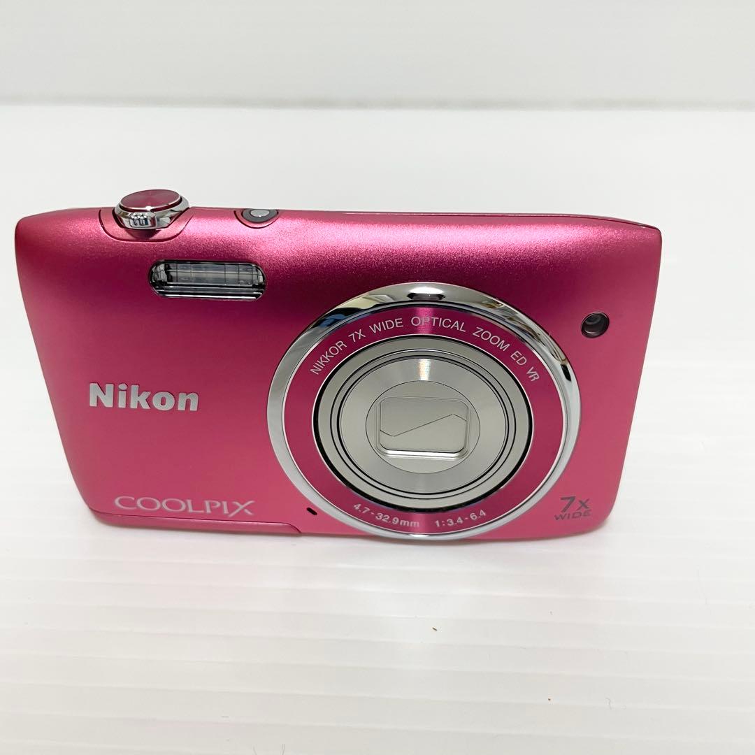 ✨美品✨ニコン COOLPIX S3500 ピンク デジカメ - メルカリ