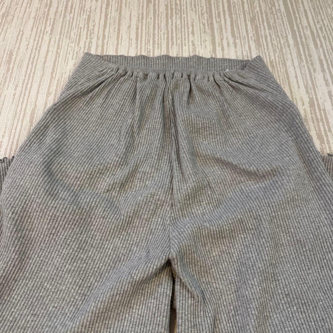 gelato pique グレー リブマタニティパジャマセット