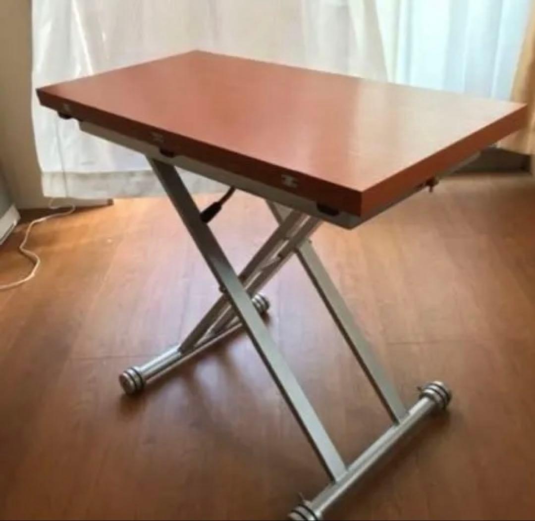 【専用しの吉さま】【引き取り限定・世田谷区】ディノス テーブル 昇降式 拡張式