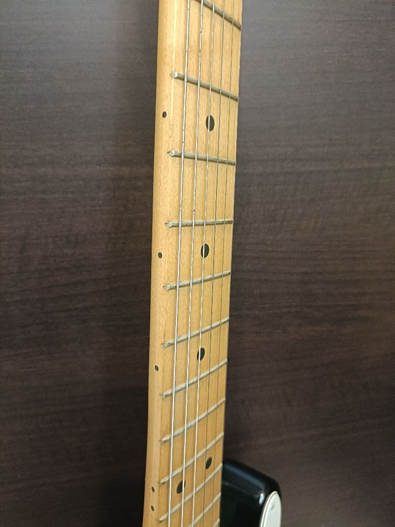 Fender Telecaster ブラック テレキャスター シールド ストラッ