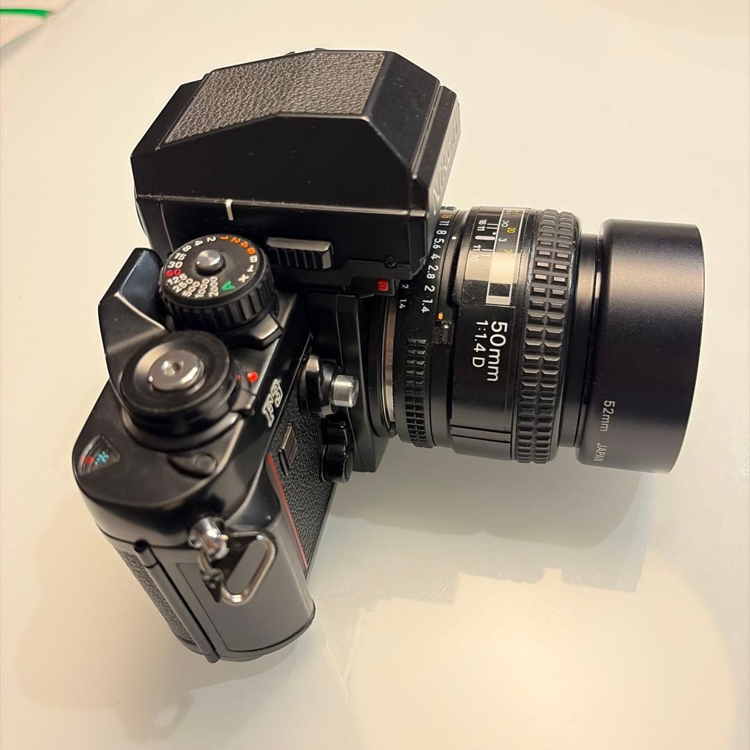 Nikon F3 フィルム一眼レフカメラ 50mm f1.4レンズ付き - メルカリ