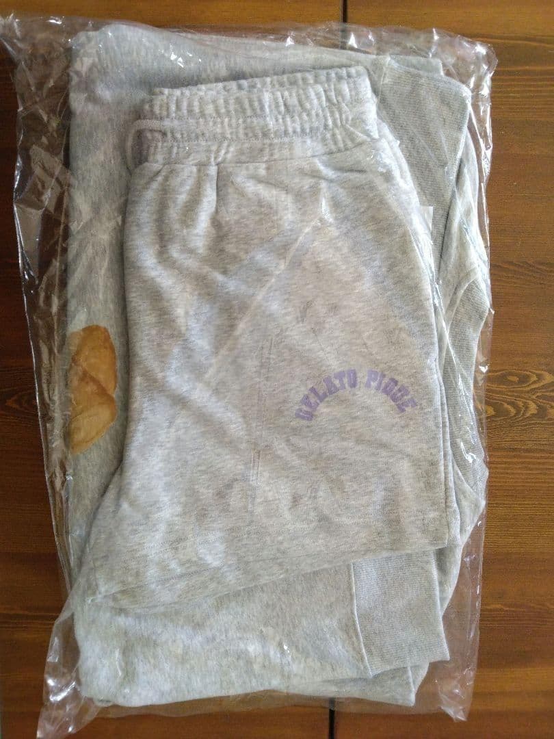 ジェラートピケ スポーティーベア裏毛プルオーバー＆裏毛ショートパンツセット