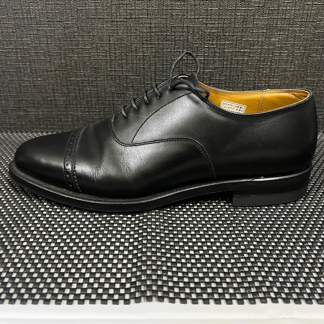 超美品 定番品 REGAL 内羽根 ストレートチップ JH22 黒 25.5cm