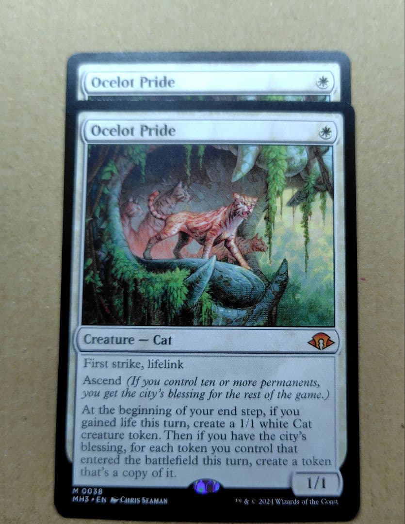 オセロットの群れ英語版2枚セット