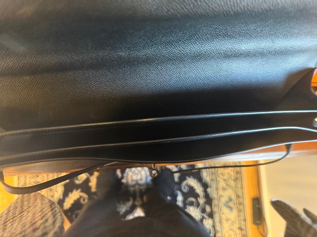 ド*ン様 さ*し様 美品　エルメス　ケリーデペッシュ　38 ノアール　黒　シルバ