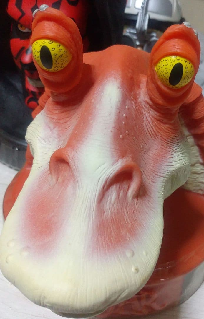 スターウォーズ アナキン　ダースモール 　ジャージャー　フィギュア 貯金箱