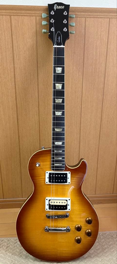 グレコ GRECO グネコロゴ 70年代 レスポールカスタム ビンテージ