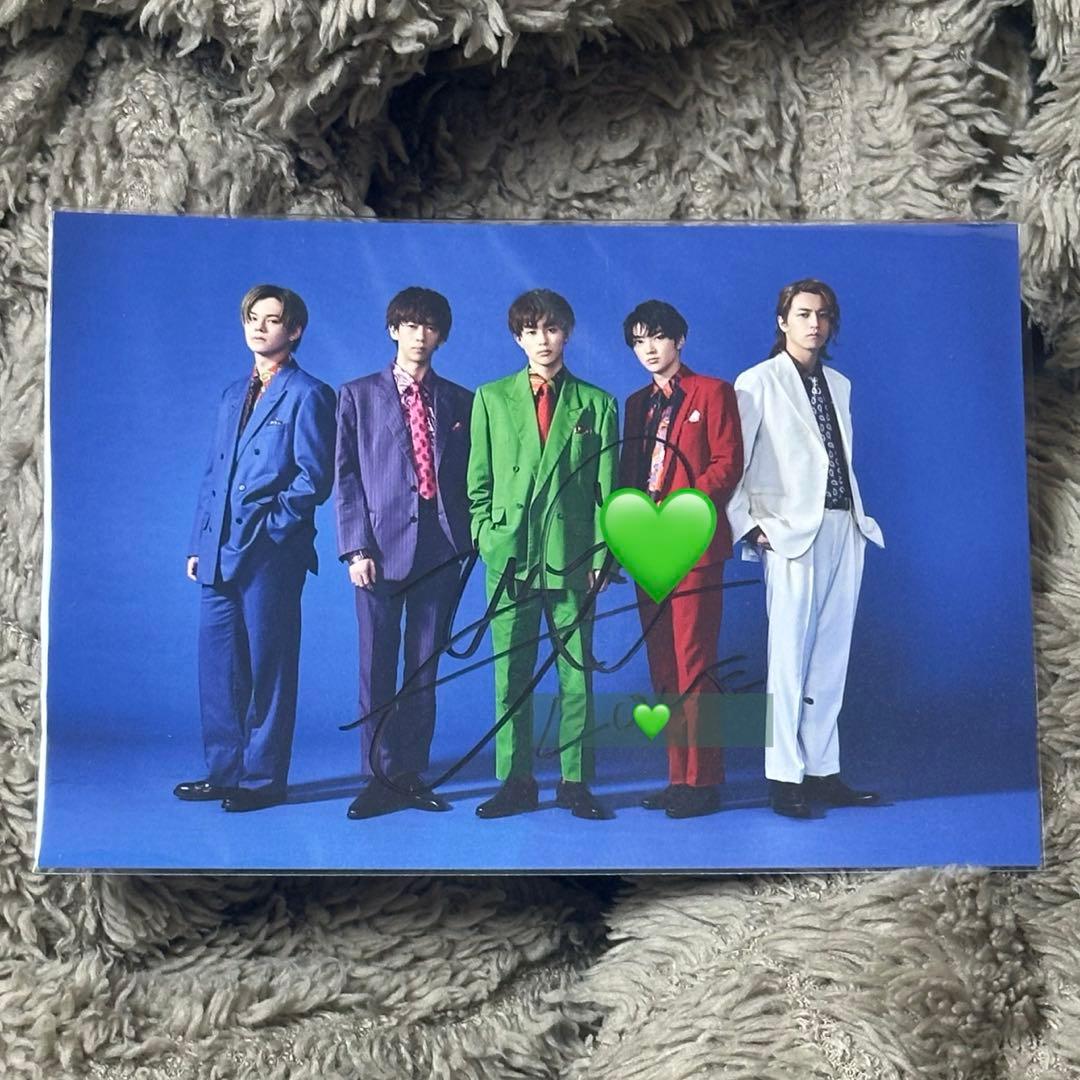 超特急 草川拓弥 コメサ 直筆サイン ポストカード 草川拓弥 超特急 タクヤ 直筆サイン 超特急 タクヤ(草川拓弥) 直筆