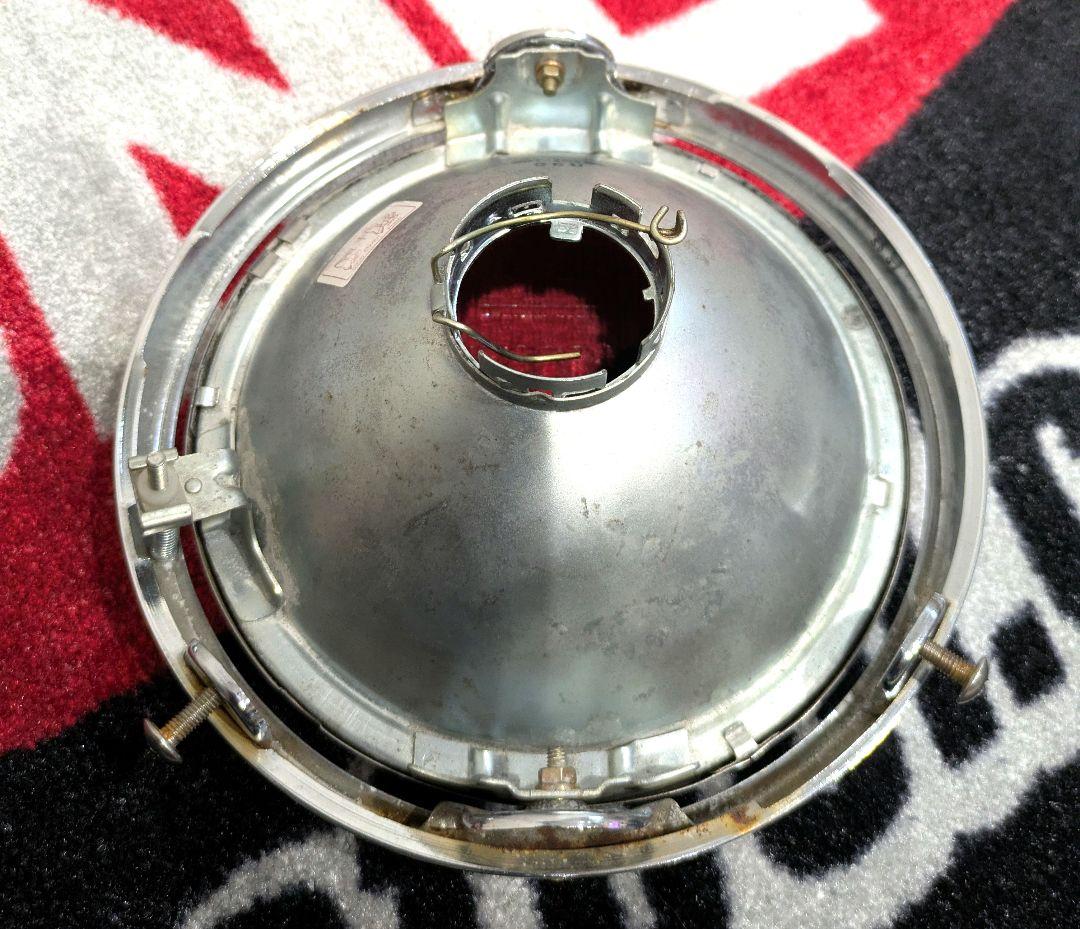 Koitoオートバイヘッドライト180mmメッキ！中古！ - メルカリ