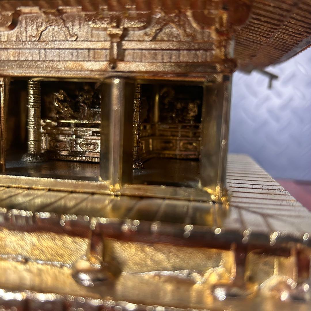 超希少！】NHK 大河ドラマ 炎立つ 完全予約販売 金色堂 置物 1993年