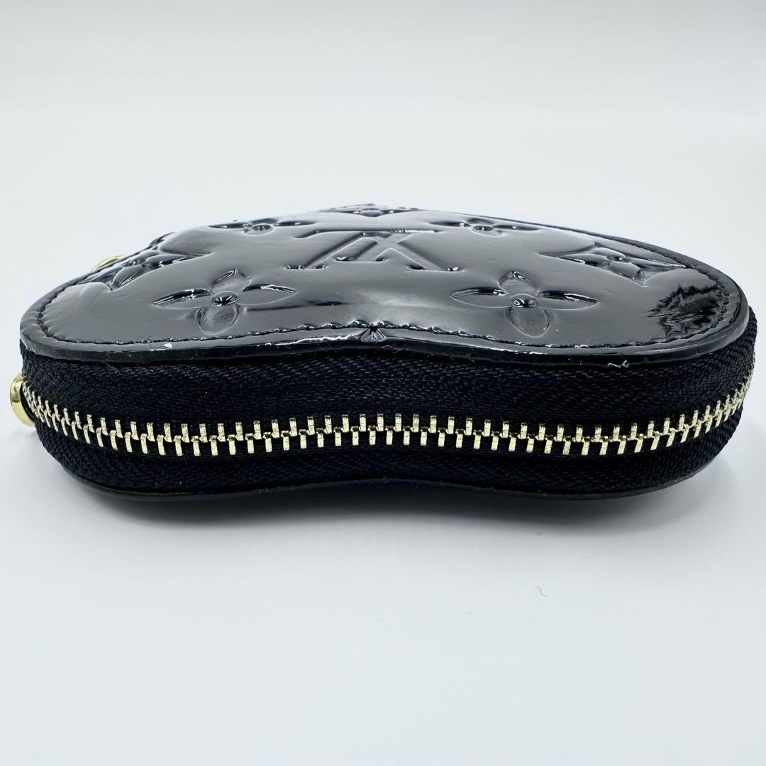 ルイヴィトン ヴェルニ ハート ポルトモネクール 小銭入れ ケース 黒