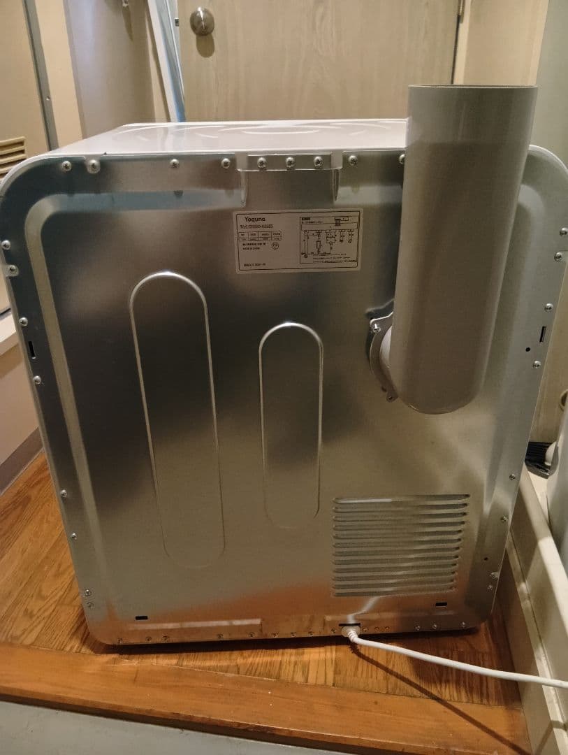 【ほぼ未使用】yoquna 6.0kg 回転式　衣類乾燥機