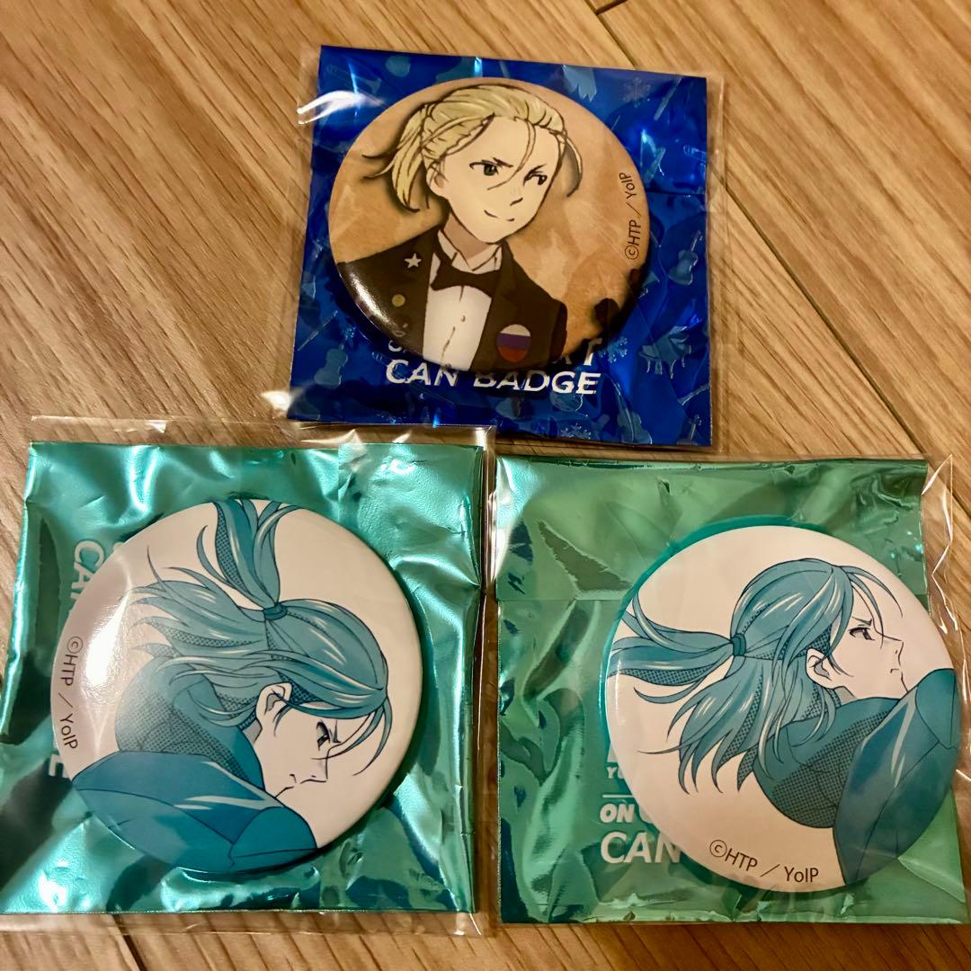 d*3様 ユーリ!!! on ICE　缶バッチ　ユリオ 30点セット