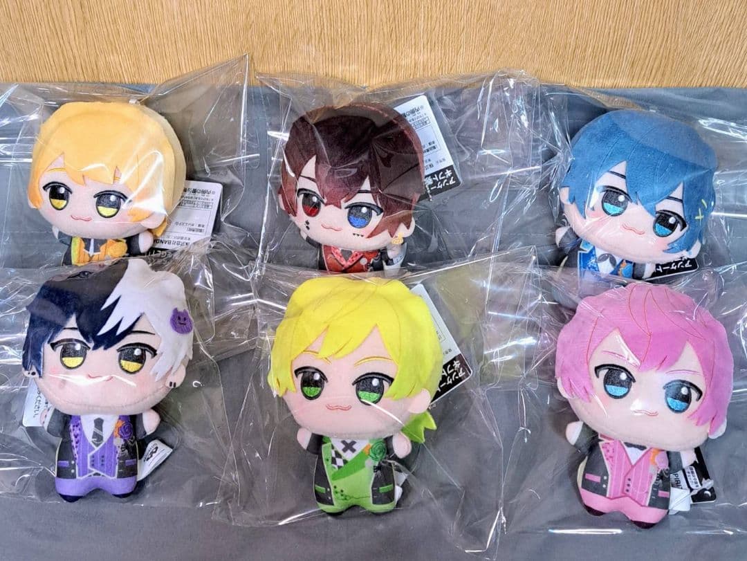 h。k。　AMPTAKxCOLORS ちびぐるみ 全6種コンプセット