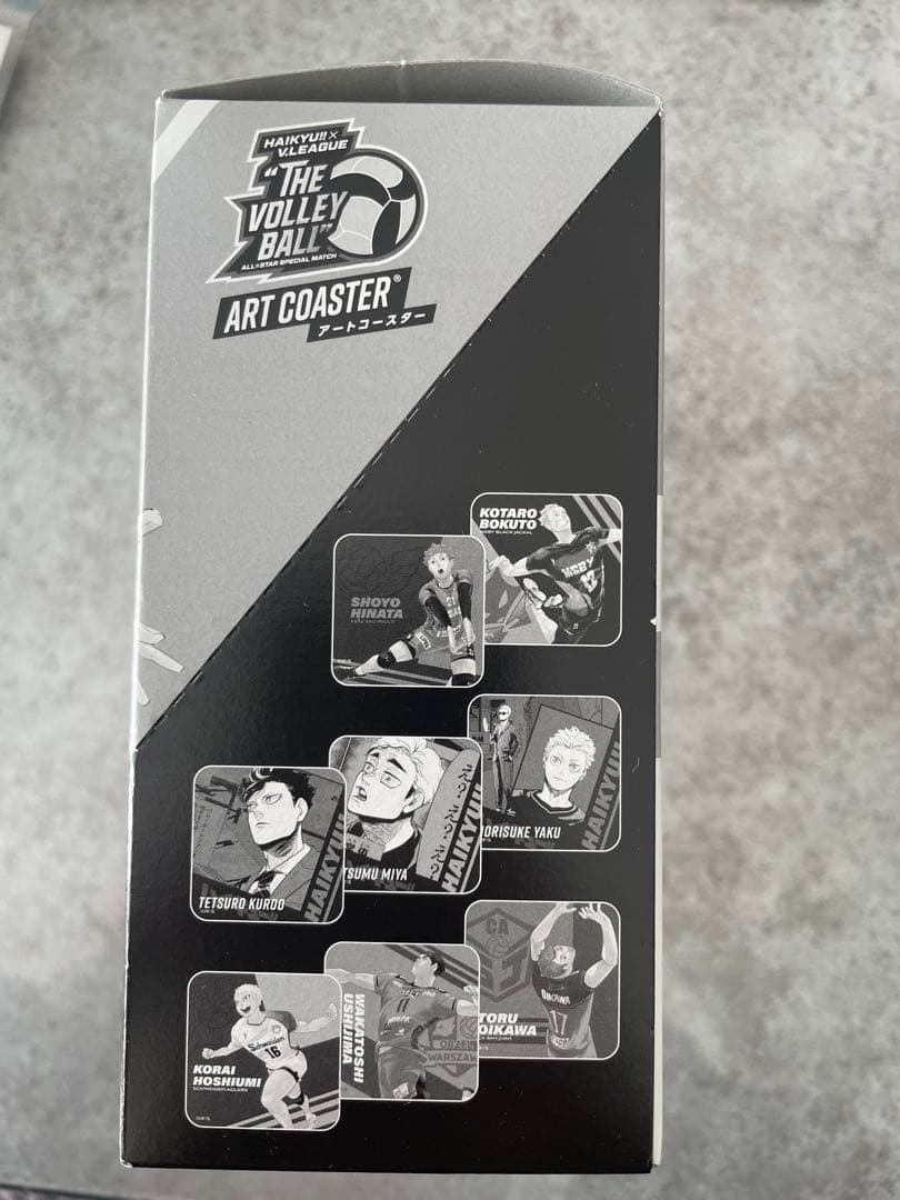 ハイキュー‼︎ アートコースター　BOX Vリーグ