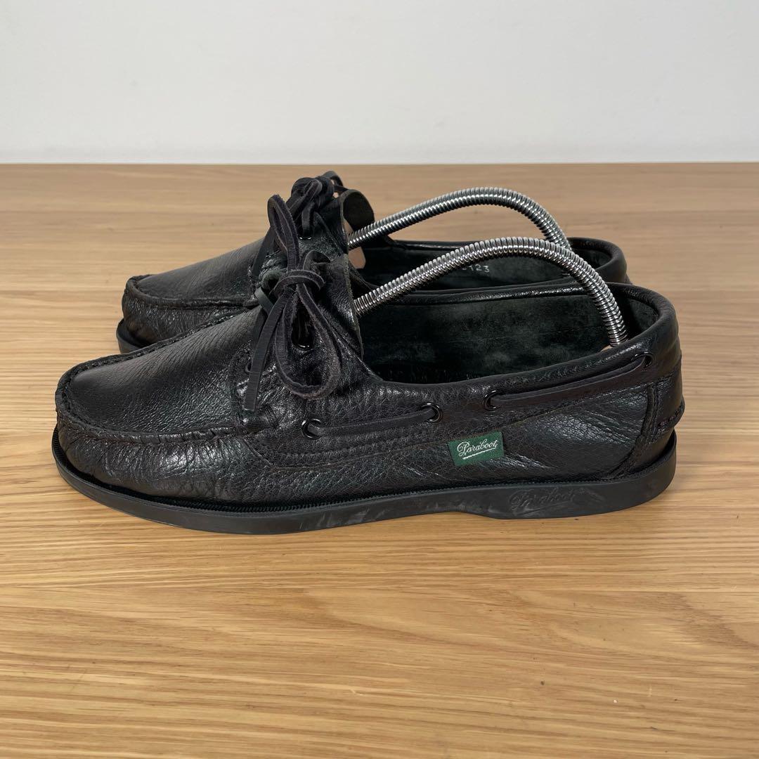 パラブーツ バース マリン デッキシューズ ブラック　6サイズ