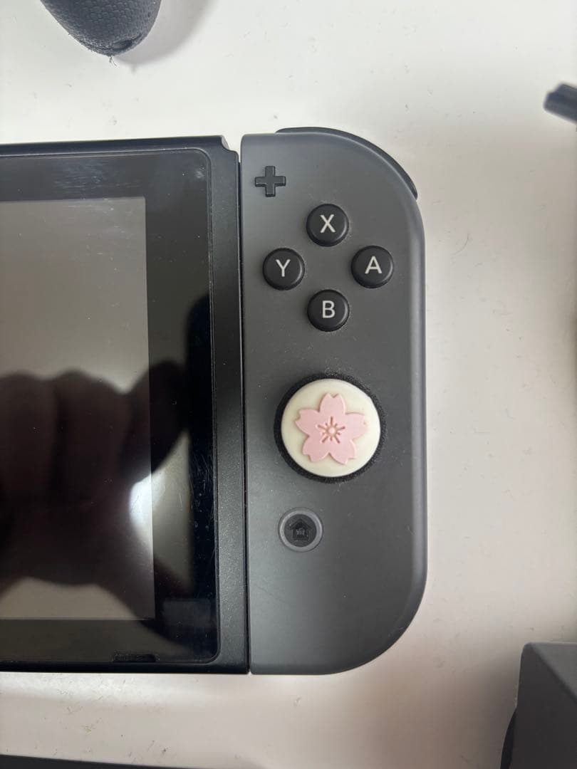 T*読様 Nintendo Switch本体　カスタム　グレー　ターボコントロー