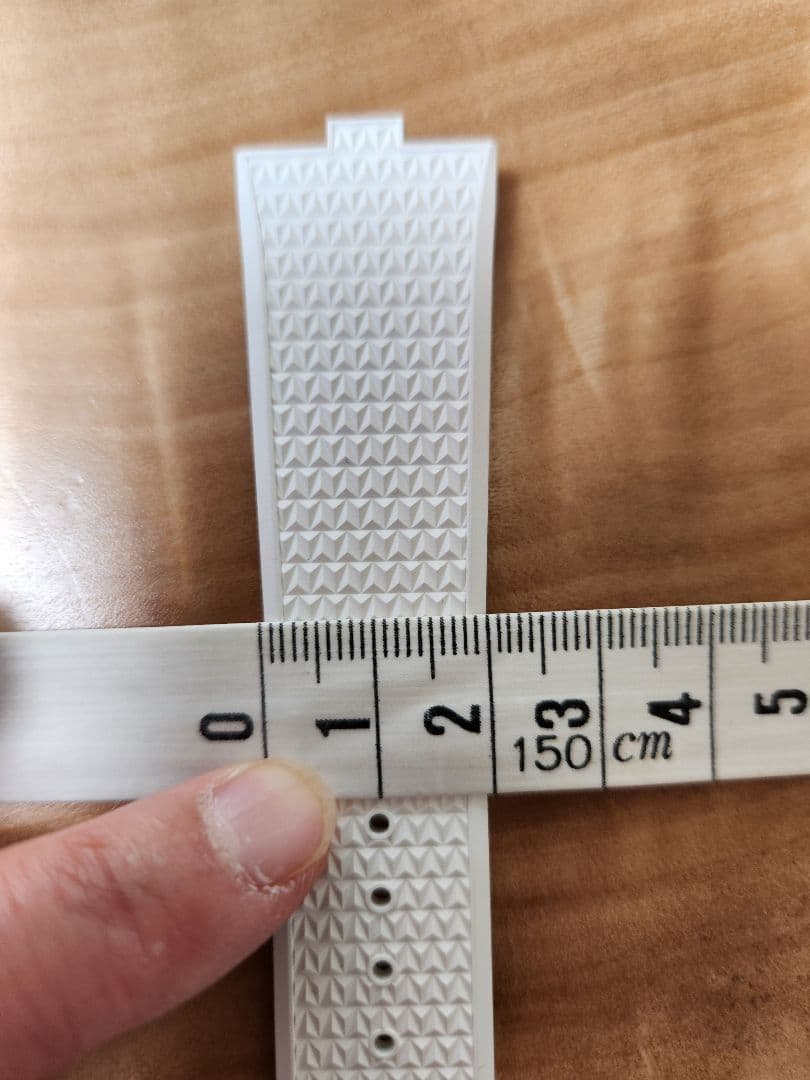 ヴァシュロンコンスタンタン　オーヴァーシーズ　4500V用ホワイトラバーベルト